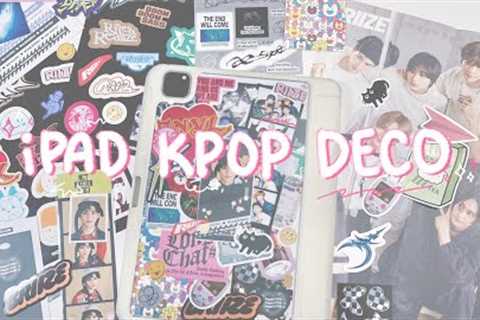 decorating my ipad ! ✿ kpop deco + sticker collage