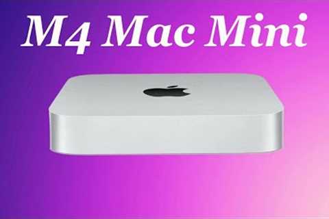 M4 Mac Mini -  Launch Date, Features Leaks 🤔🤔