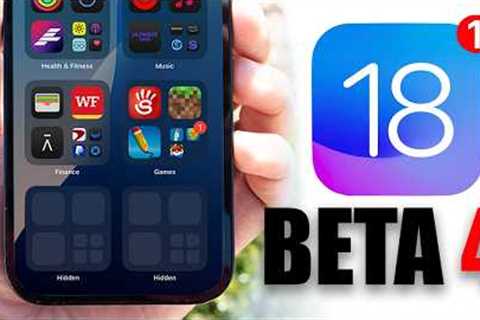 iOS 18 BETA 4 - A Long Awaited FEATURE!