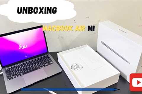 Unboxing Brand New MacBook Air M1 | Master Carton