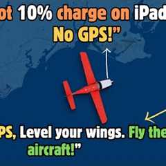 Pilot CAN''T fly WITHOUT GPS/iPad | Calm ATC saves the day (and 02 Lives)