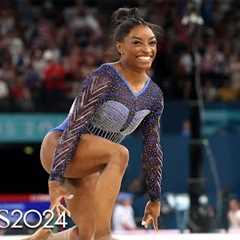 Simone Biles REGAINS women’s gymnastics individual all-around gold medal | Paris Olympics