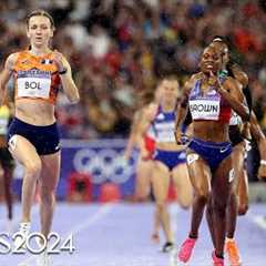 Femke Bol TURNS ON THE JETS in dramatic conclusion to 4x400 mixed relay | Paris Olympics