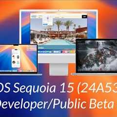 macOS Sequoia 15 Developer/Public Beta 8: What''s New?