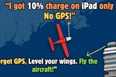 Pilot CAN''T fly WITHOUT GPS/iPad | Calm ATC saves the day (and 02 Lives)