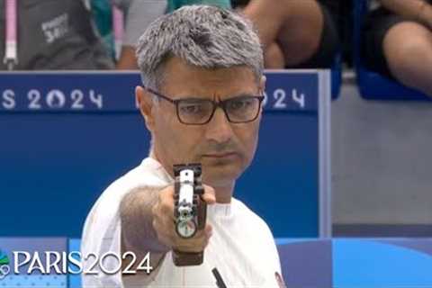 Turkish sharpshooter Yusuf Dikec took the internet BY STORM at the Paris Olympics | NBC Sports