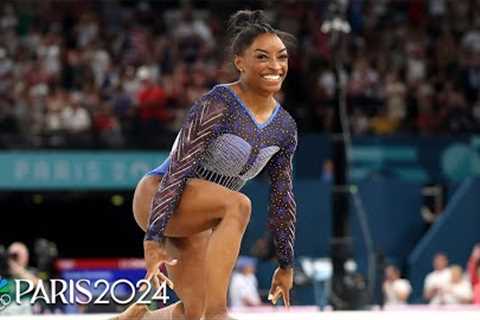 Simone Biles REGAINS women’s gymnastics individual all-around gold medal | Paris Olympics