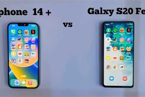 iphone 14 Plus vs Galaxy S20 Fe Speed Test || in 2024