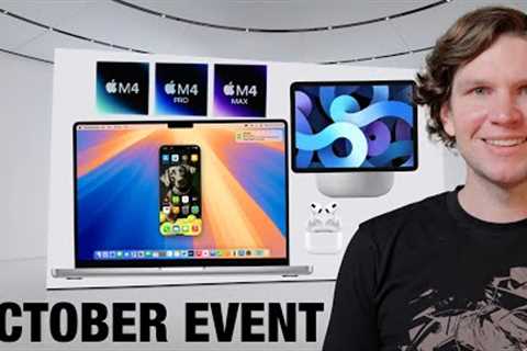 Apple''s October Event! (TOO MANY PRODUCTS)