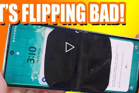 THIS IS IN A BAD STATE! Samsung Galaxy Z Flip 5 Screen Replacement | Sydney CBD Repair Centre