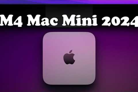 M4 Mac Mini 2024 - The New Look of the M4 Mac Mini!💕💕💕