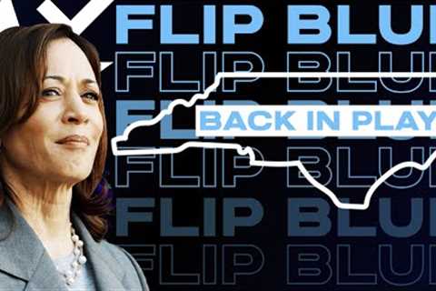 STUNNING POLL: Kamala Harris Puts North Carolina BACK IN PLAY