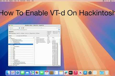 How to Enable VT-d on macOS | Hackintosh