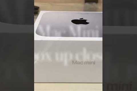 Mac Mini Box up close