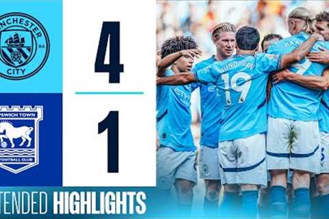 EXTENDED HIGHLIGHTS | MAN CITY 4-1 IPSWICH TOWN | Haaland hat-trick seals win & Gundogan..