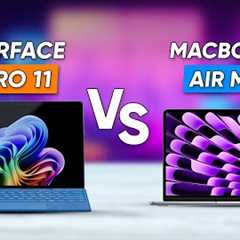 Can Surface Pro 11 Replace MacBook Air M3?