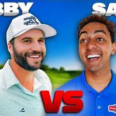 Salim Challenges Bob Does Sports to a 9 HOLE MATCH!