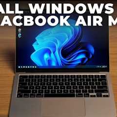 How to Install Windows 11 on MacBook Air M1/M2/M3 (Complete Guide)