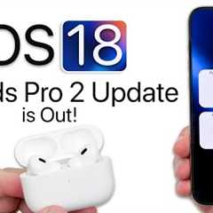 iOS 18 - First AirPods Firmware Update is Out! - What’s New?