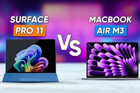 Can Surface Pro 11 Replace MacBook Air M3?