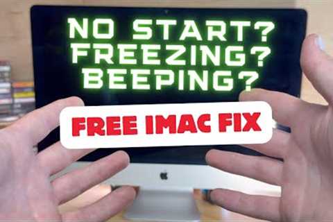 How To FIX iMac Beeping No Start FREE (27-Inch Late 2012 to Mid 2015)