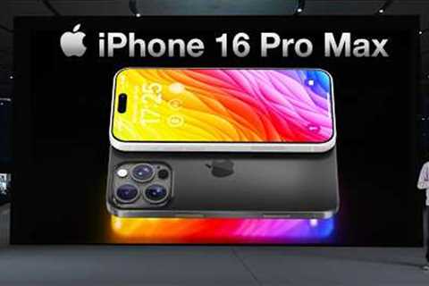 iPhone 16 Pro Max LEAK - THIS IS CRAZY!! AI iPhone Camera 100x ZOOM!