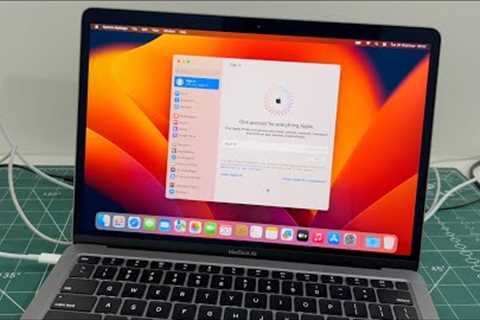 iCloud Unlock on MacBook Air M1 A2337 using Unlocks Hub USB Configurator files