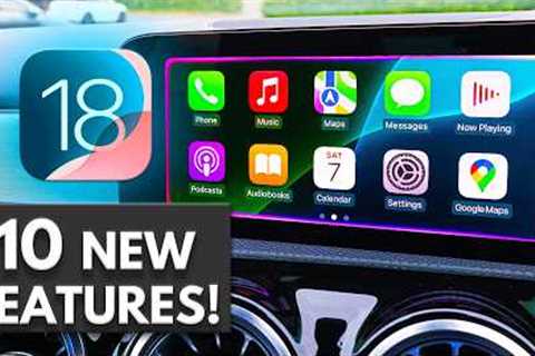 iOS 18 Apple CarPlay is HERE! | 10 NEW FEATURES!