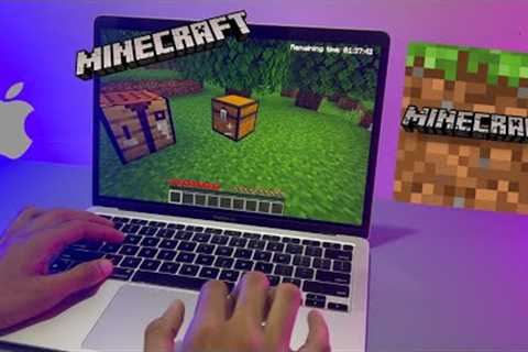 How To Play Minecraft In Macbook | Macbook Air M1 Gaming | Minecraft In Apple Mac