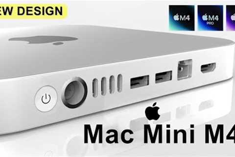 Mac Mini 4  LEAKS! - New DESIGN Coming Soon!