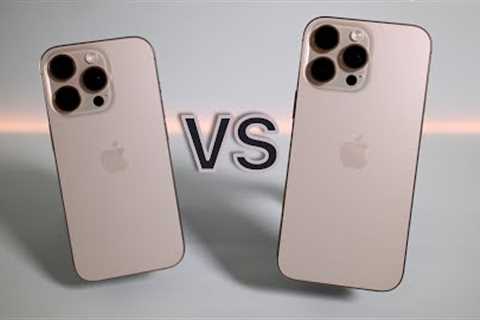 iPhone 16 Pro vs iPhone 16 Pro Max - Which Is Best For You?