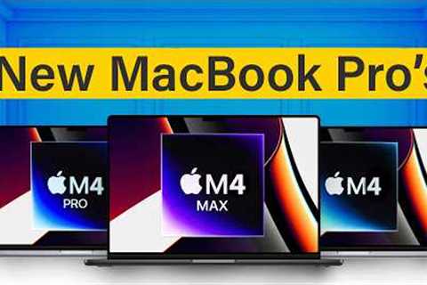 New MacBook Pro M4, M4 Pro, M4 Max! Every NEW Change LEAKS