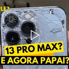 SUPER RESTAURAÇÃO IPHONE! Troca de Tela iPhone 13 Pro Max