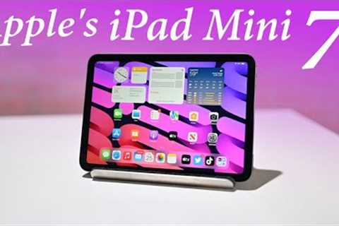 iPad Mini 7 -  Leaks Reveal MASSIVE Upgrades?