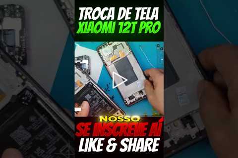 INCRÍVEL SMARTPHONE XIAOMI! Troca de Tela Xiaomi Mi 12t Pro