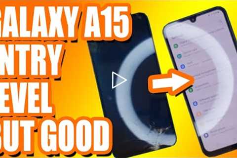 CHEAP AND CHEERFUL! Samsung Galaxy A15 5G Screen Replacement | Sydney CBD Repair Centre