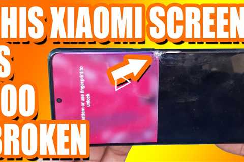 HALF OF THE SCREEN IS GONE! Xiaomi 12T PRO Screen Replacement | Sydney CBD Repair Centre