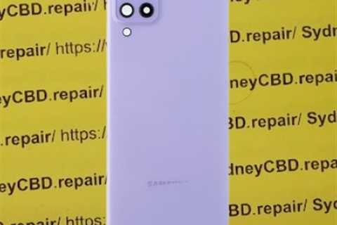 How to remove Samsung A22 back cover?