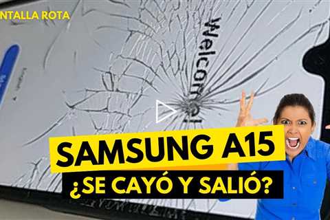 ¡EL TELÉFONO CELULAR DE MEJOR PRECIO DEL 2024! Reemplazo de pantalla Samsung A15