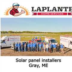 Solar panel installers Gray, ME