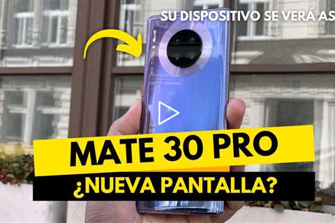 ¡Reparando el Huawei Mate 30 Pro! De Pantalla Quebrada a Perfecto 💎📱