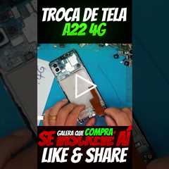 Tela Quebrada no Galaxy A22 4G? Descubra Como Consertar Sem Gastar Muito!