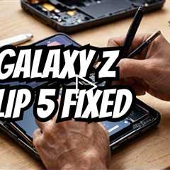 broken galaxy z flip 5 screen is fixed in Sydney cbd repair centre Today?