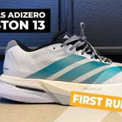 Adidas Boston 13 First Run: Small tweaks for boosted comfort?