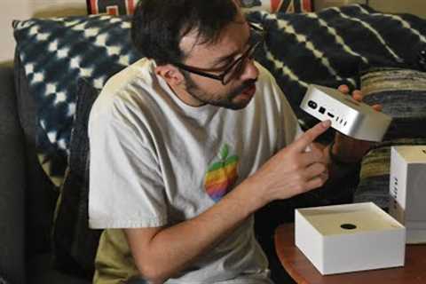 Unboxing a Mac Mini M4 Pro