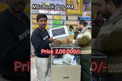 New mac book pro M4 #shorts #MacBook #macbookprom4 #tech #price #unboxing