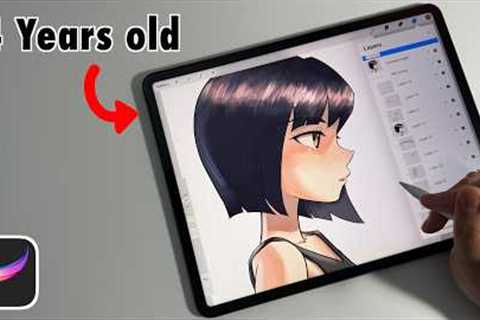 Procreate on the M1 iPad Pro in 2025 | Screen Update | Artist Review