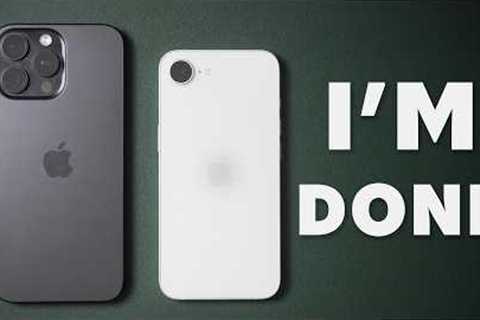 The iPhone 16e is BETTER than the 16 Pro Max...Top 5 reasons!