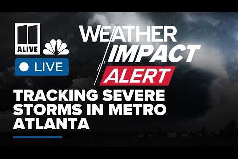 LIVE: Severe weather coverage of storms moving across north Georgia