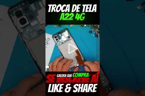 Tela Quebrada no Galaxy A22 4G? Descubra Como Consertar Sem Gastar Muito!